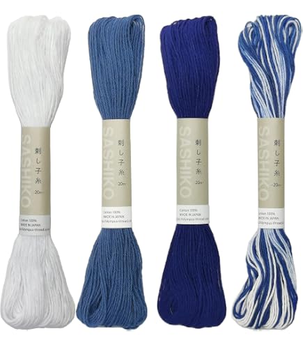 Amazon.com: Olympus Sashiko 20m Skein Red thread
